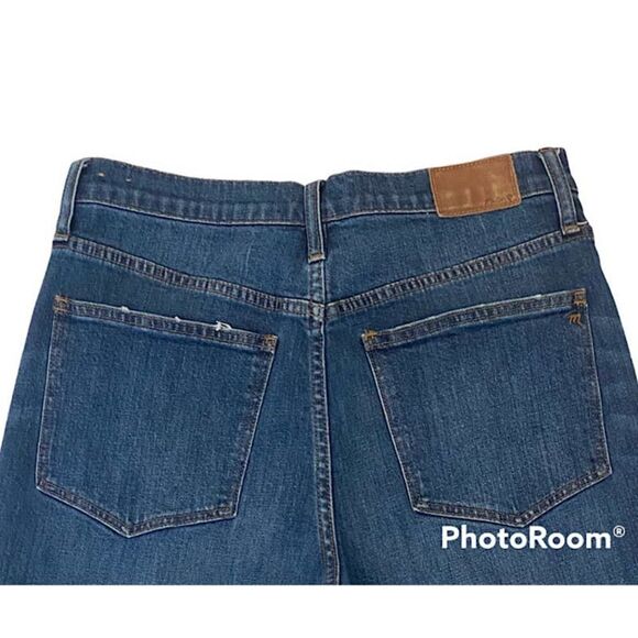 Madewell High Rise Slim BoyJean Blue‎ Denim Jeans Size 28 - Picture 5 of 8